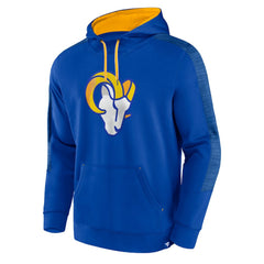 Los Angeles Rams Defender Evo Pullover Hoodie - Royal Hoodies