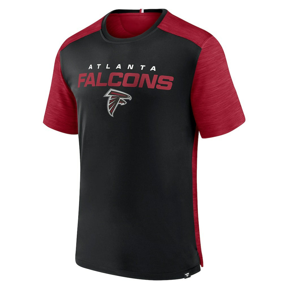 Atlanta Falcons Defender Evo T-Shirt - Black/Red T-shirts