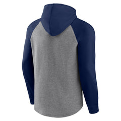 Tennessee Titans Favorite Arch Raglan Pullover Hoodie - Heather Gray Hoodies