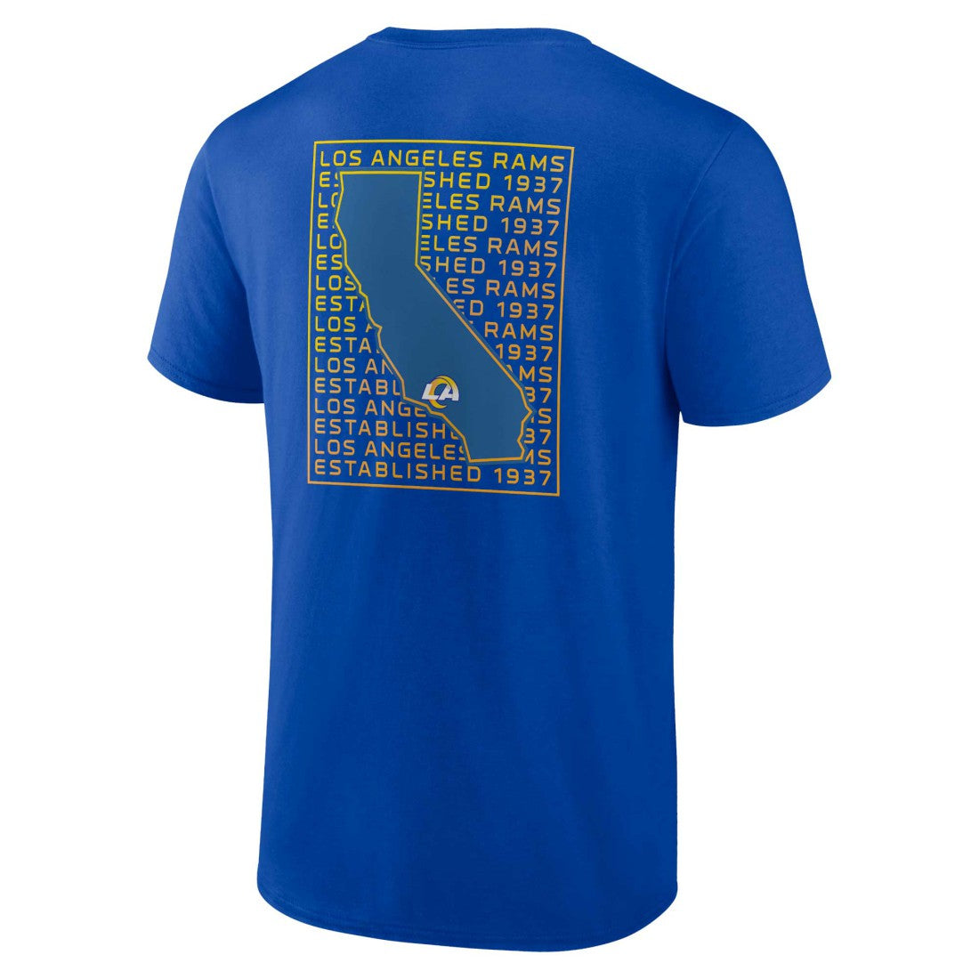 Los Angeles Rams Home Field Advantage T-Shirt - Royal T-shirts