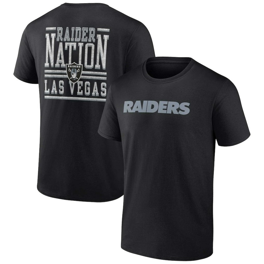 Las Vegas Raiders Home Field Advantage T-Shirt - Black T-shirts