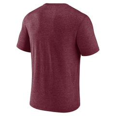 Arizona Cardinals Retro Tri-Blend T-Shirt - Heather Cardinal T-shirts
