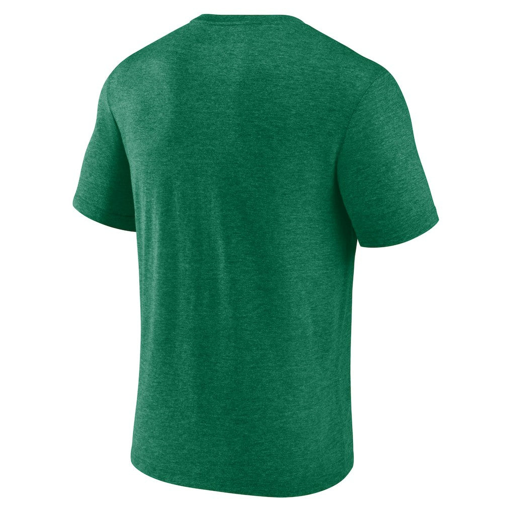 New York Jets Retro Tri-Blend T-Shirt - Heather Green T-shirts