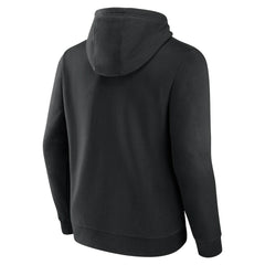 Las Vegas Raiders Primary Logo Fleece Pullover Hoodie - Black Hoodies