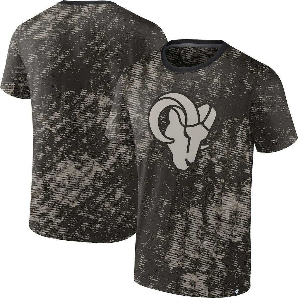 Los Angeles Rams Shadow T-Shirt - Black T-shirts
