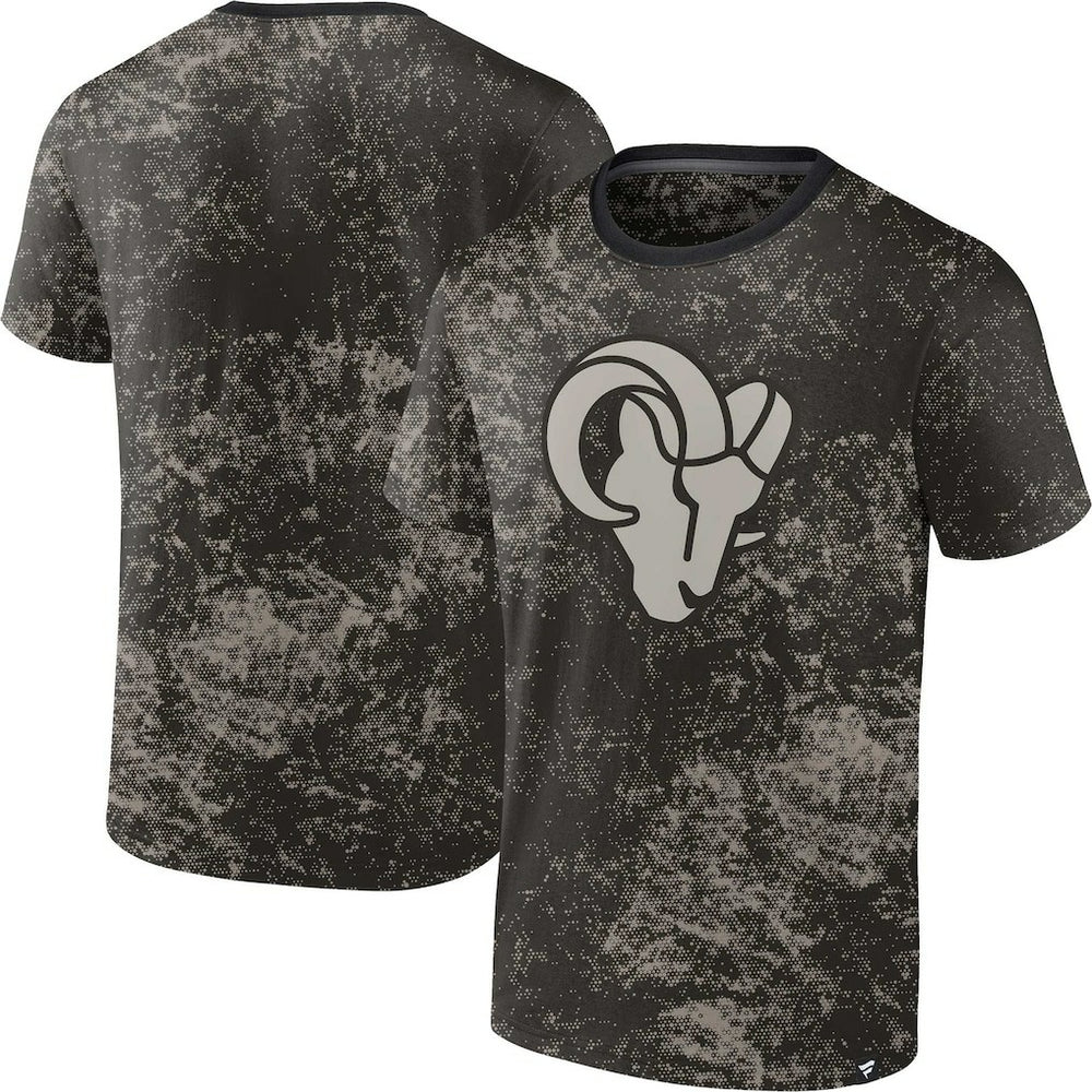 Los Angeles Rams Shadow T-Shirt - Black T-shirts