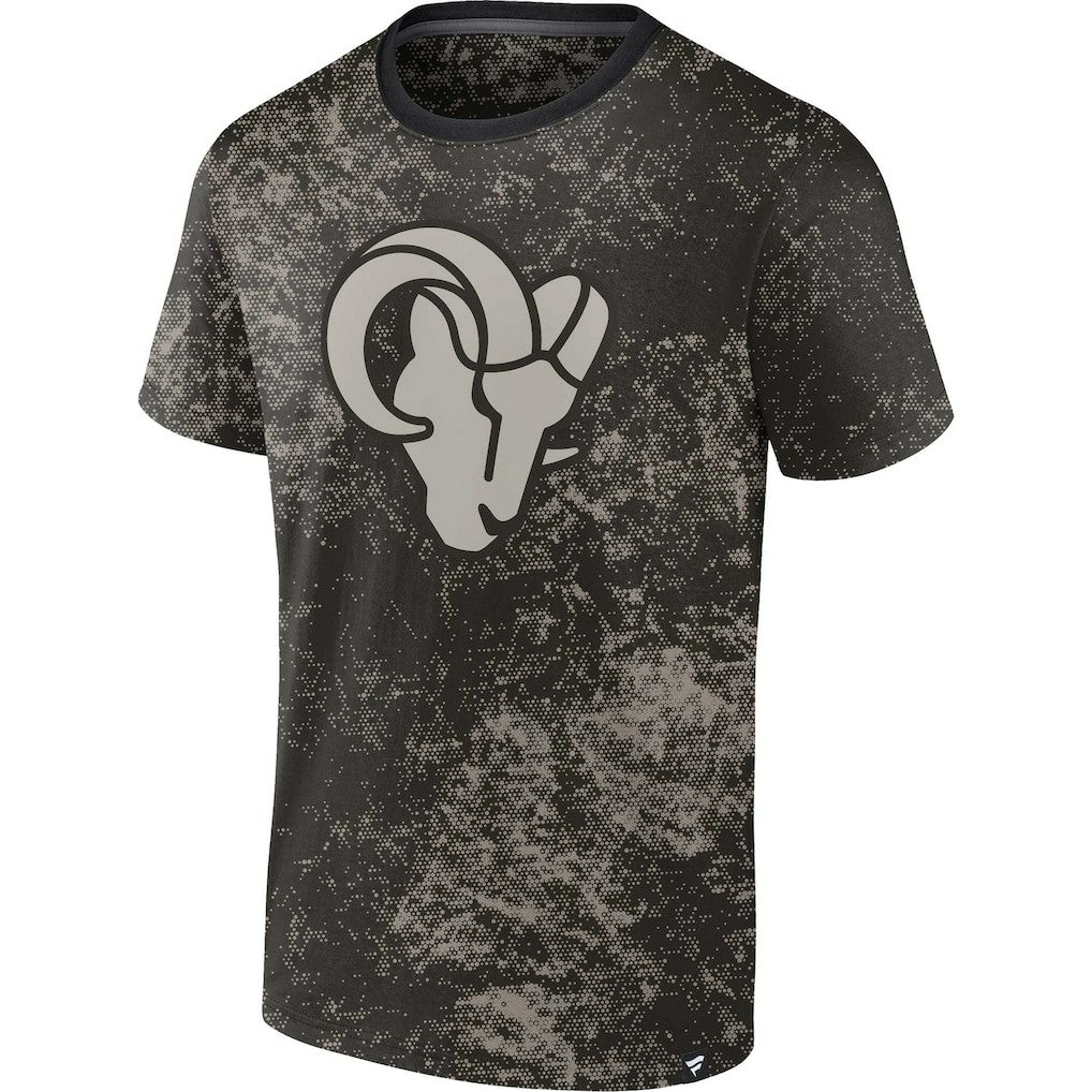 Los Angeles Rams Shadow T-Shirt - Black T-shirts