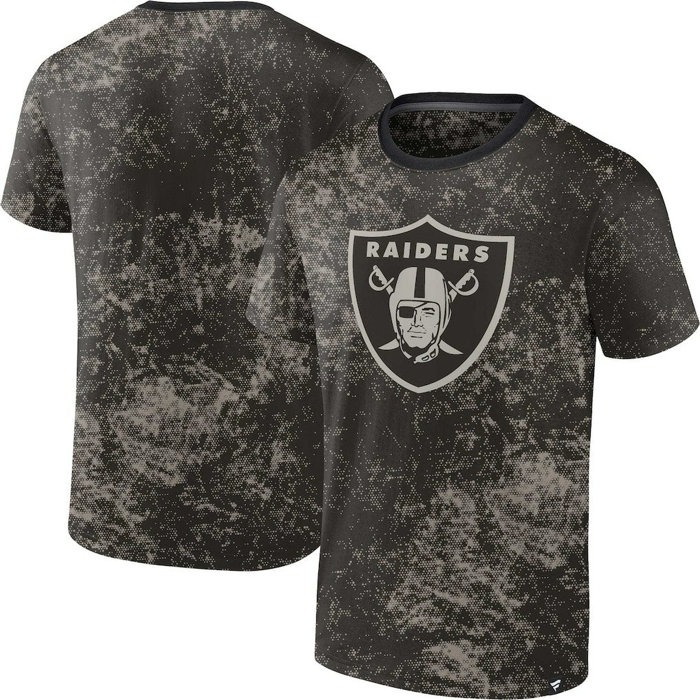 Las Vegas Raiders Shadow T-Shirt - Black T-shirts