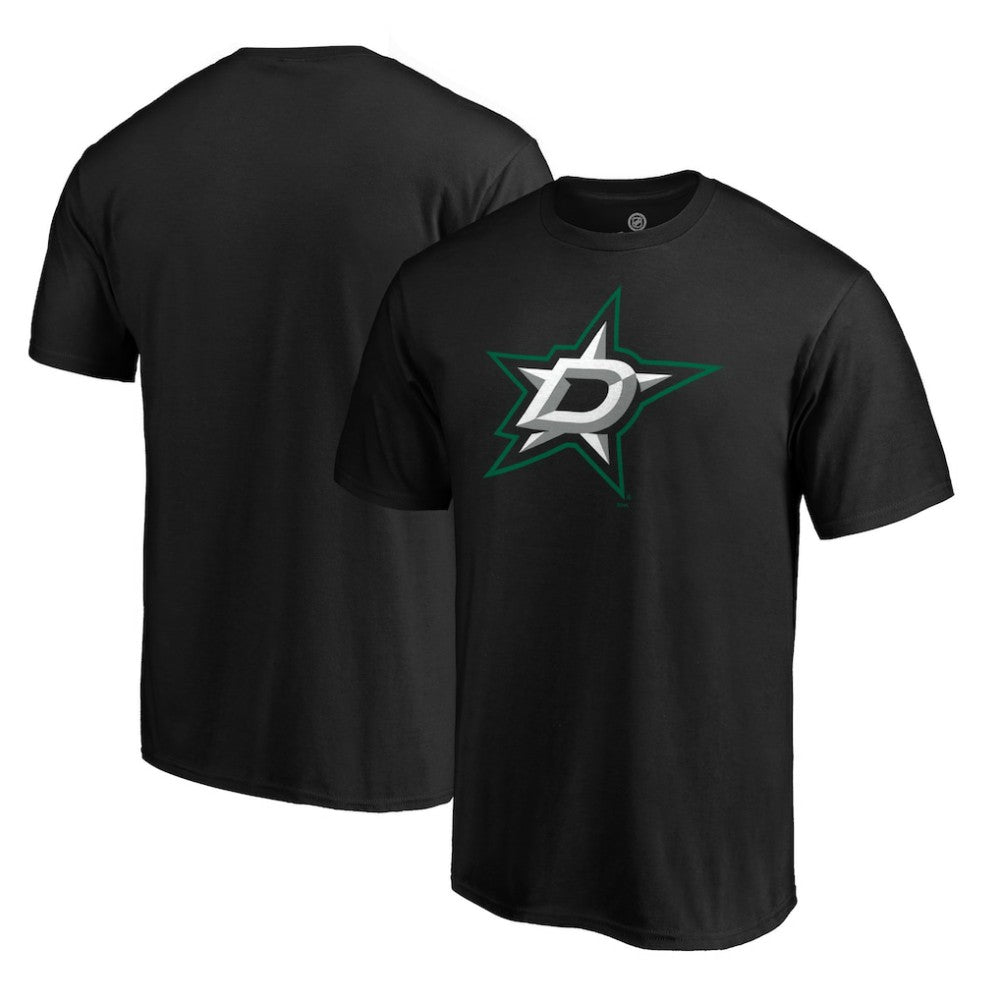 Dallas Stars Logo T-Shirt - Black | US 5087573