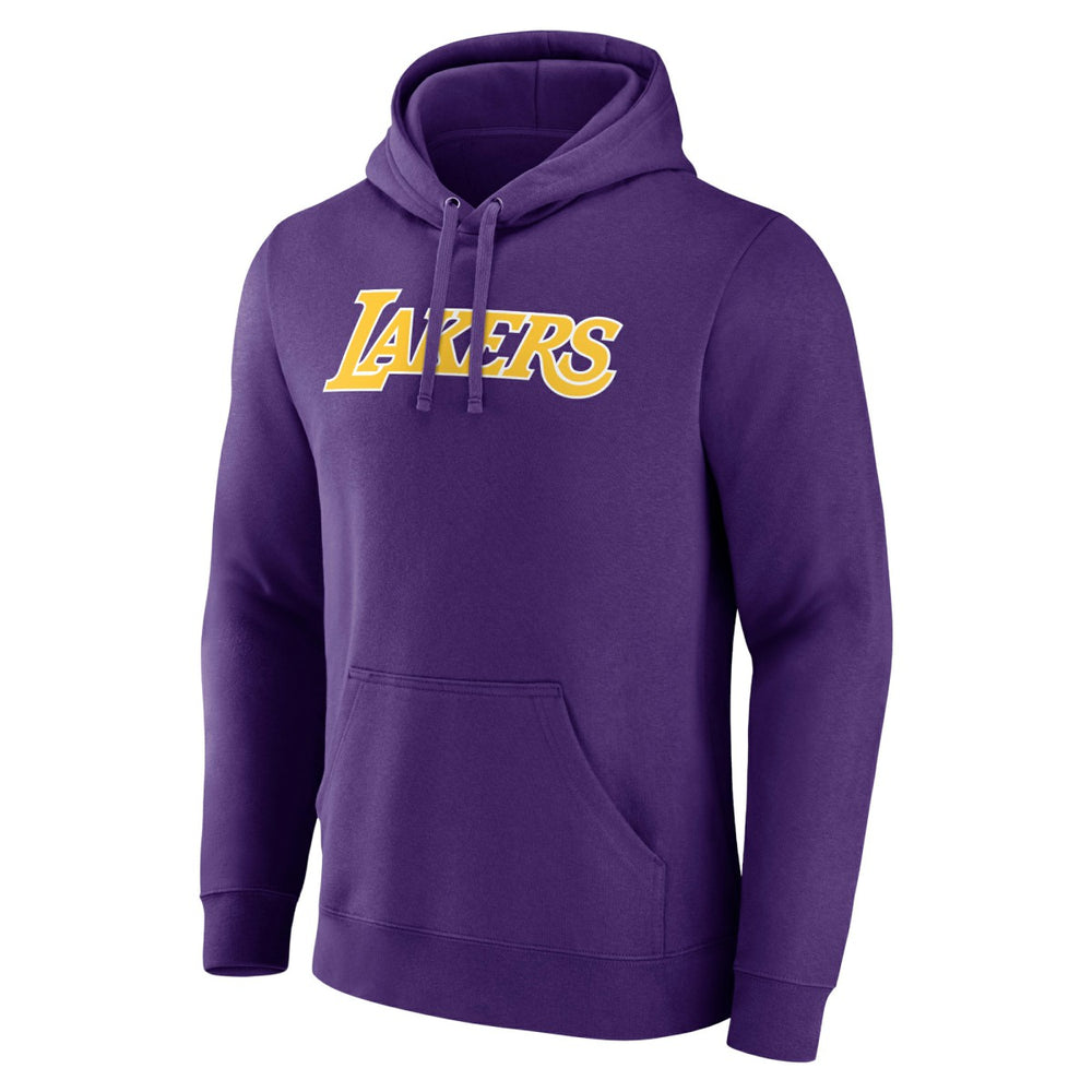 Los Angeles Lakers Wordmark Alternate Pullover Hoodie Purple outlet