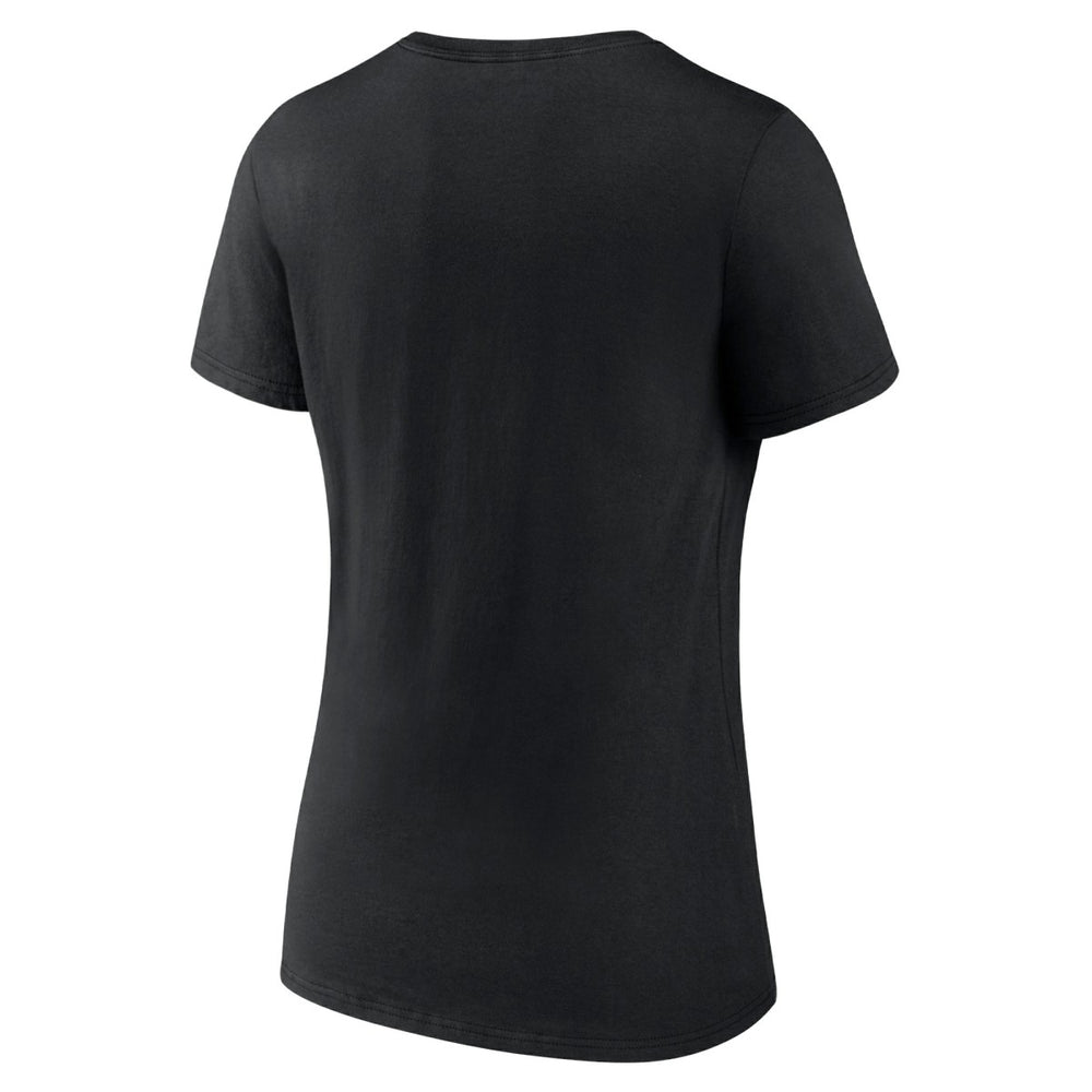 Sacramento Kings Women's Wordmark V-Neck T-Shirt Black