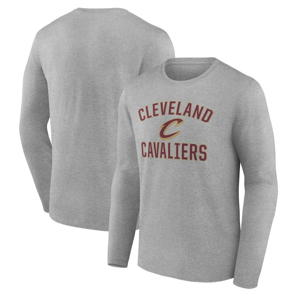 Cleveland Cavaliers Victory Arch Team Long Sleeve T-Shirt Gray outlet