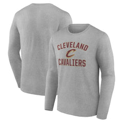 Cleveland Cavaliers Victory Arch Team Long Sleeve T-Shirt Gray outlet