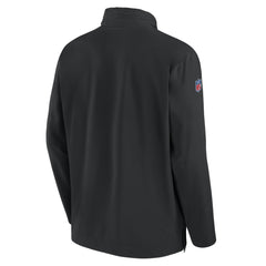 New York Jets Sideline Coach Half-Zip Jacket - Black Jackets
