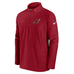 Arizona Cardinals Sideline Coach Half-Zip Jacket - Cardinal Jackets