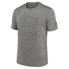 Green Bay Packers 2023 Sideline Alternate Logo Performance T-Shirt - Heather Charcoal T-shirts