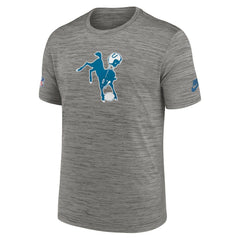 Indianapolis Colts Indiana Nights Alternate Sideline Performance T-Shirt - Heather Charcoal T-shirts