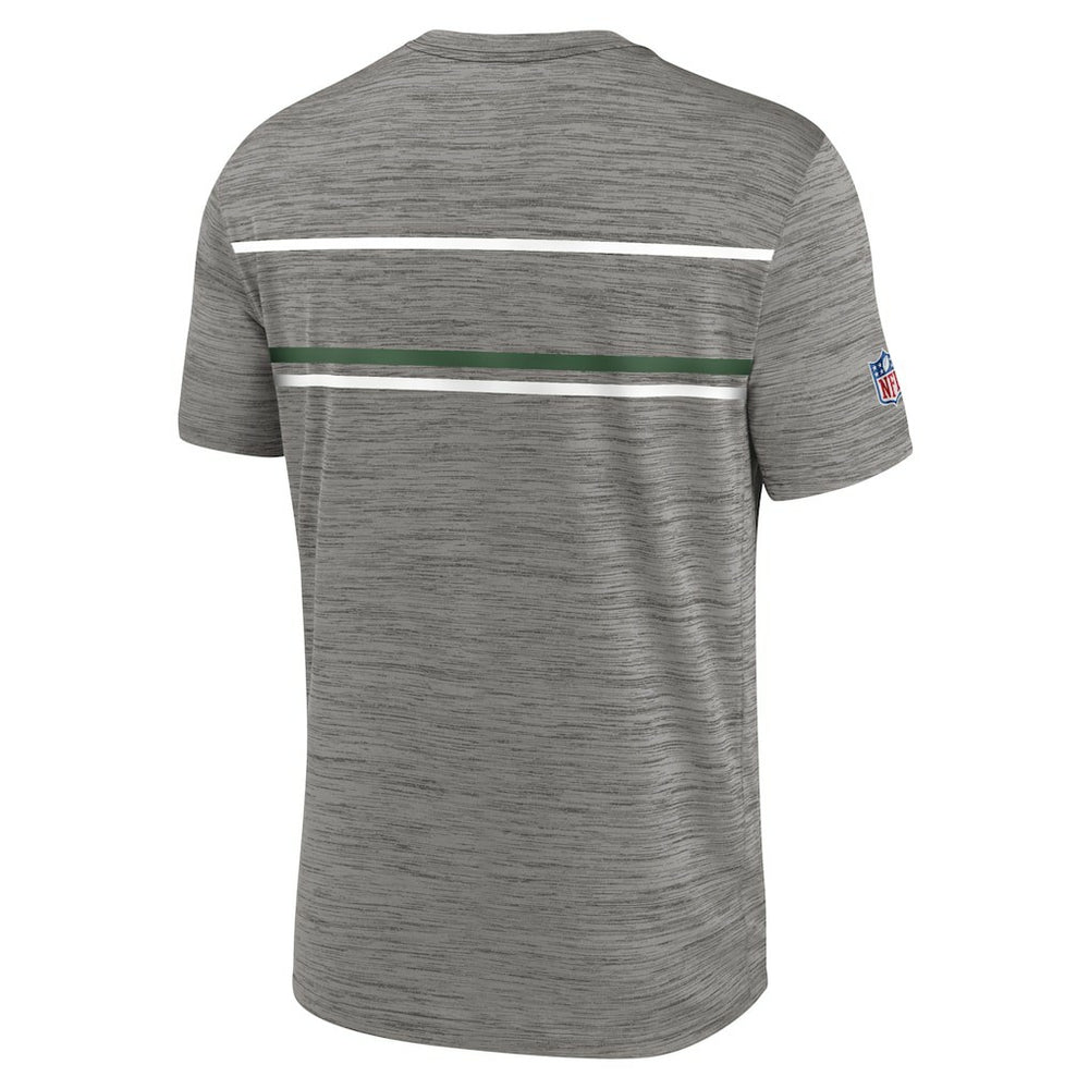 New York Jets Legacy Sideline Performance T-Shirt - Heather Charcoal T-shirts