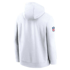 Cleveland Browns 2023 Sideline Club Alternate Tri-Blend Pullover Hoodie - White Hoodies