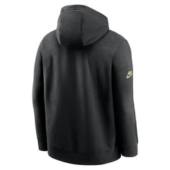 New Orleans Saints 2023 Sideline Club Alternate Tri-Blend Pullover Hoodie - Black Hoodies