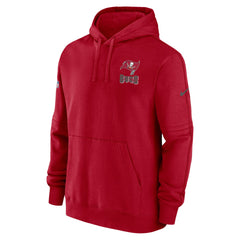 Tampa Bay Buccaneers Sideline Club Fleece Pullover Hoodie - Red Hoodies