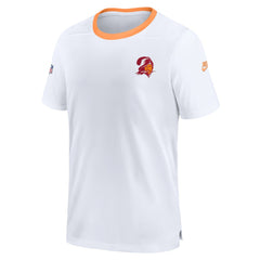 Tampa Bay Buccaneers Throwback Coach Performance T-Shirt - White T-shirts