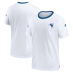 Indianapolis Colts Indiana Nights Alternate Coach Performance T-Shirt - White T-shirts