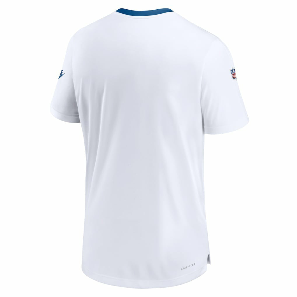 Indianapolis Colts Indiana Nights Alternate Coach Performance T-Shirt - White T-shirts