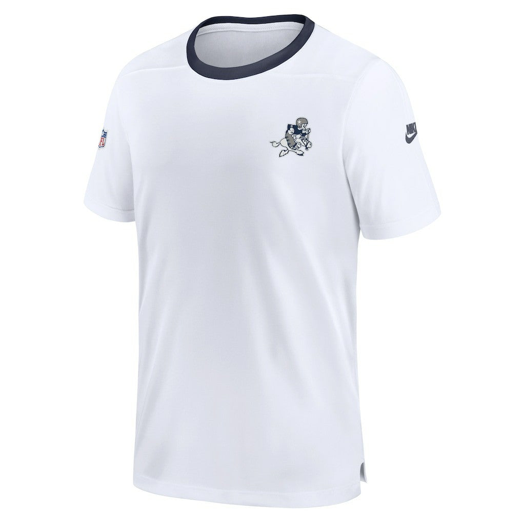 Dallas Cowboys Men's Sideline Coaches Alternate Performance T-Shirt - White T-shirts