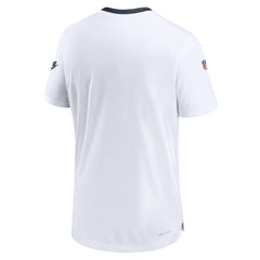 Dallas Cowboys Men's Sideline Coaches Alternate Performance T-Shirt - White T-shirts