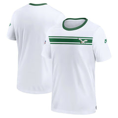 Philadelphia Eagles Men's Sideline Coaches Alternate Performance T-Shirt - White T-shirts