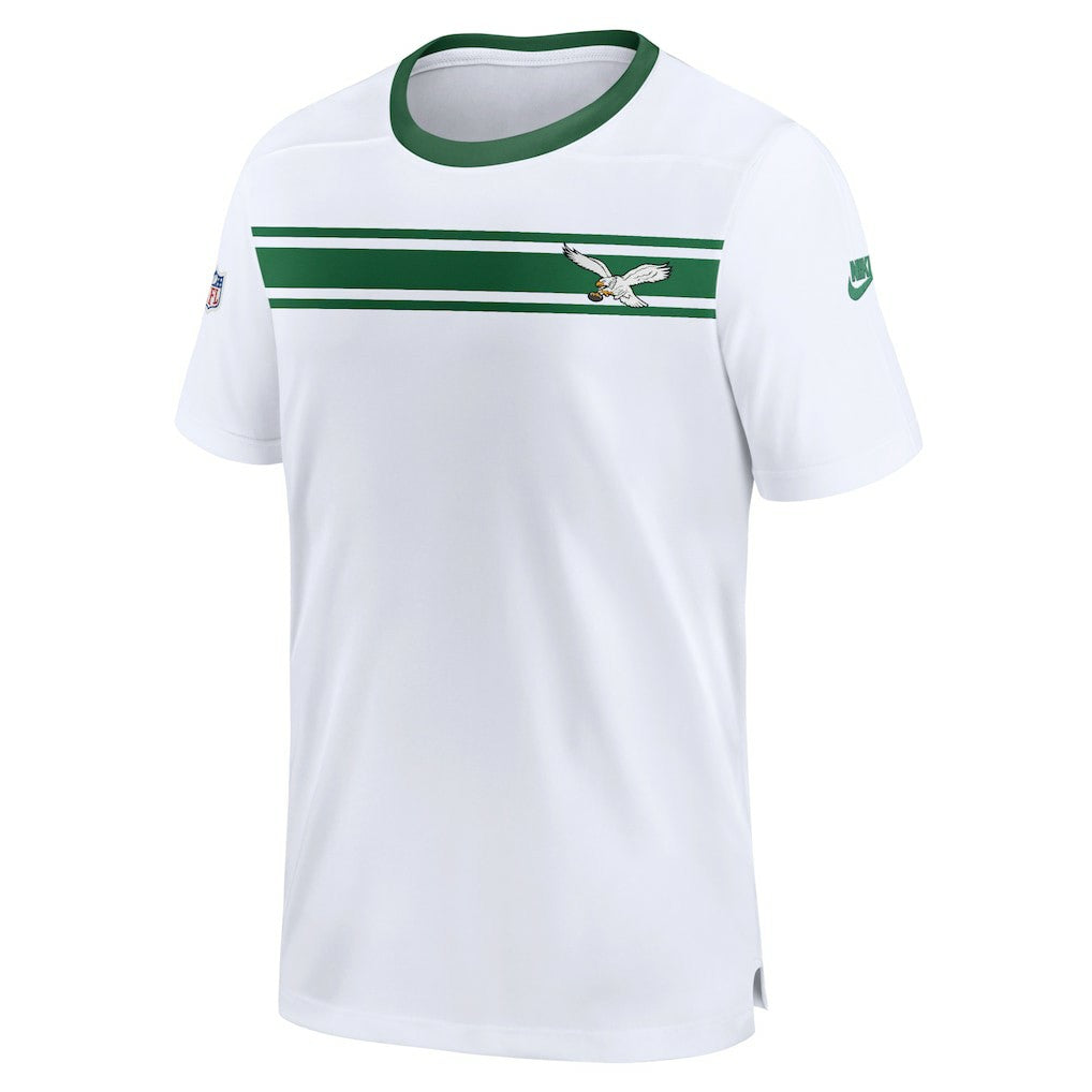 Philadelphia Eagles Men's Sideline Coaches Alternate Performance T-Shirt - White T-shirts