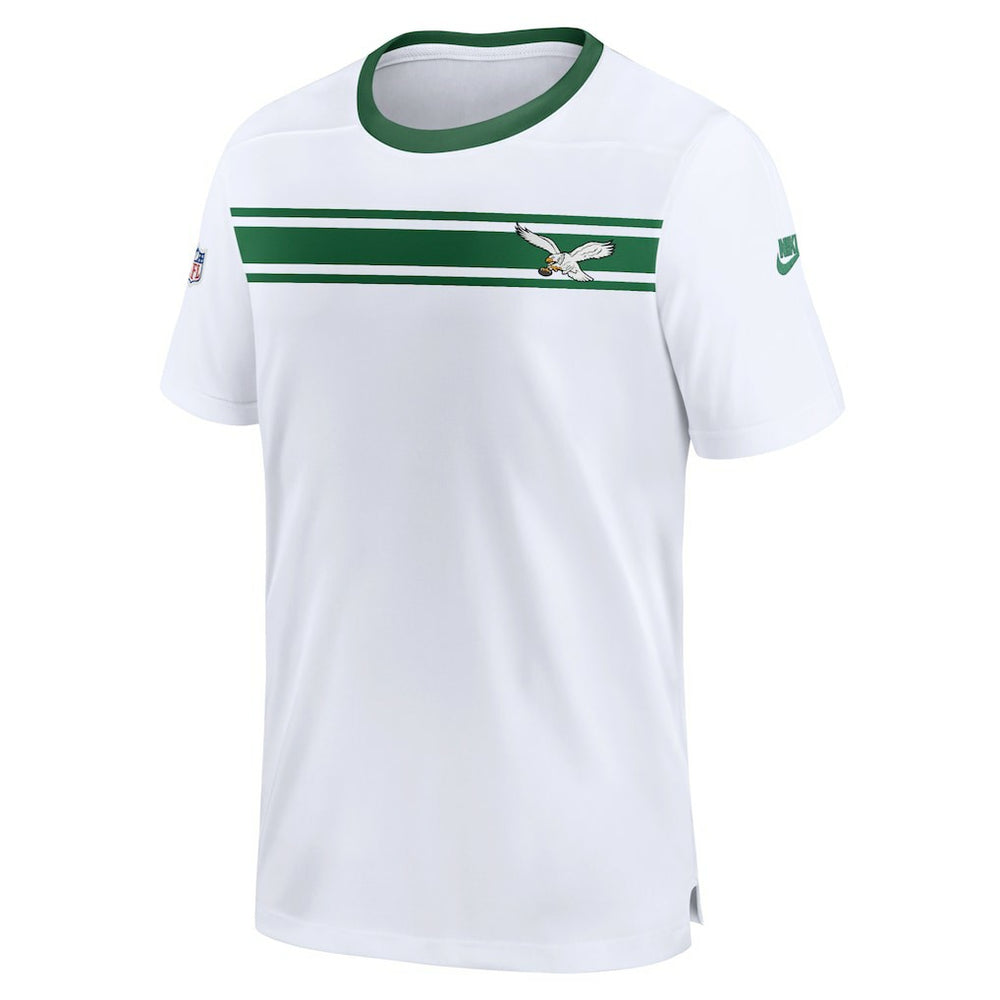 Philadelphia Eagles Men's Sideline Coaches Alternate Performance T-Shirt - White T-shirts