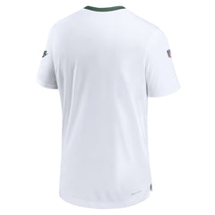 Green Bay Packers Men's Sideline Coaches Alternate Performance T-Shirt - White T-shirts