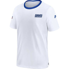 New York Giants Men's Sideline Coaches Alternate Performance T-Shirt - White T-shirts