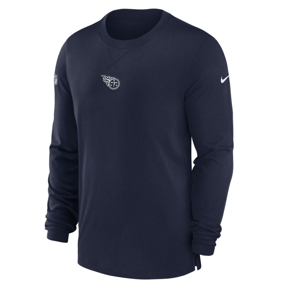 Tennessee Titans 2023 Sideline Performance Long Sleeve T-Shirt - Navy T-shirts