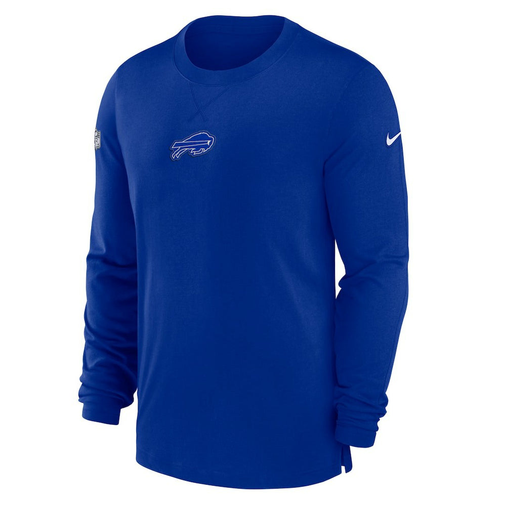 Buffalo Bills 2023 Sideline Performance Long Sleeve T-Shirt - Royal T-shirts