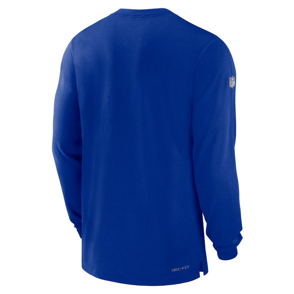 Buffalo Bills 2023 Sideline Performance Long Sleeve T-Shirt - Royal T-shirts