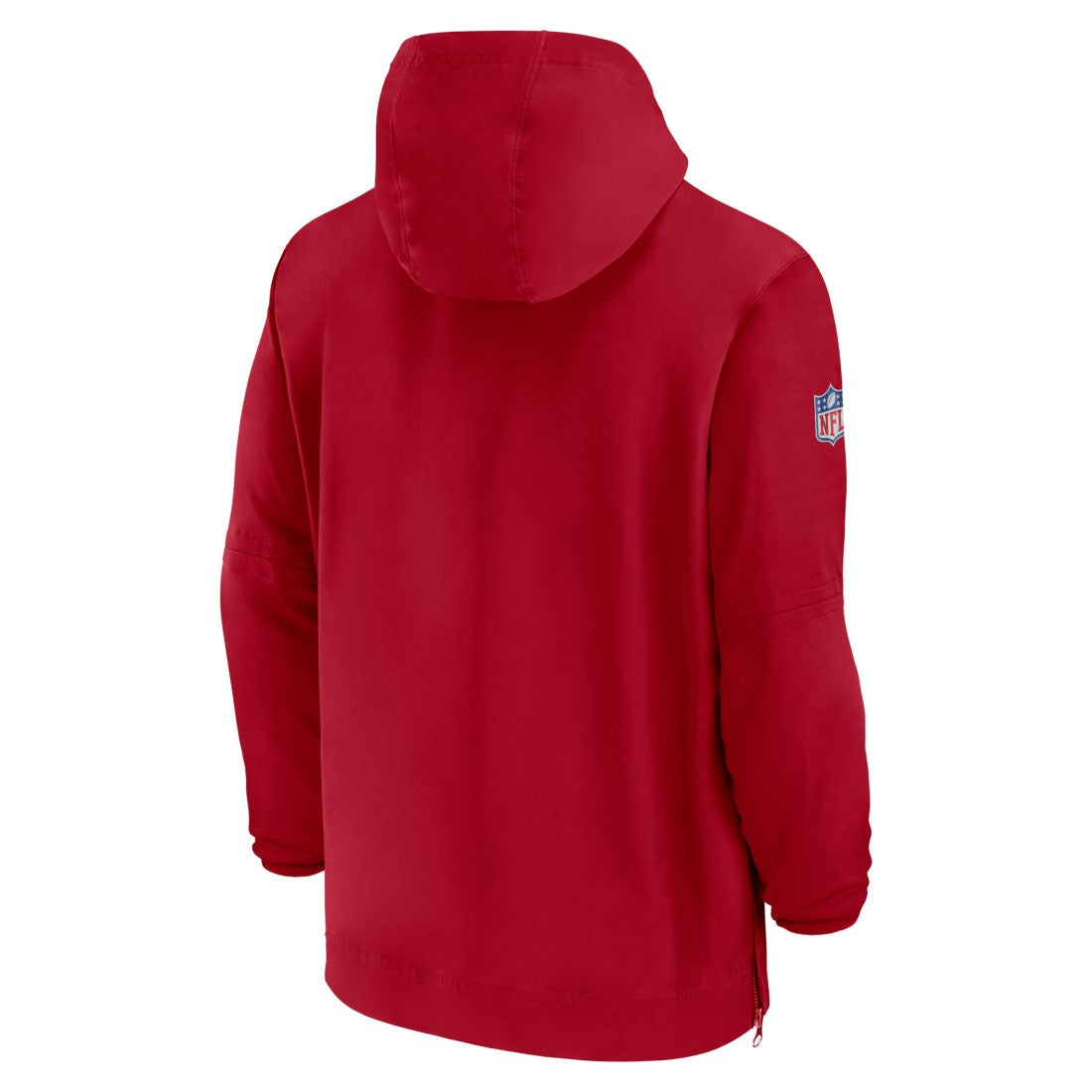 Tampa Bay Buccaneers Sideline Half-Zip Hoodie - Red Hoodies