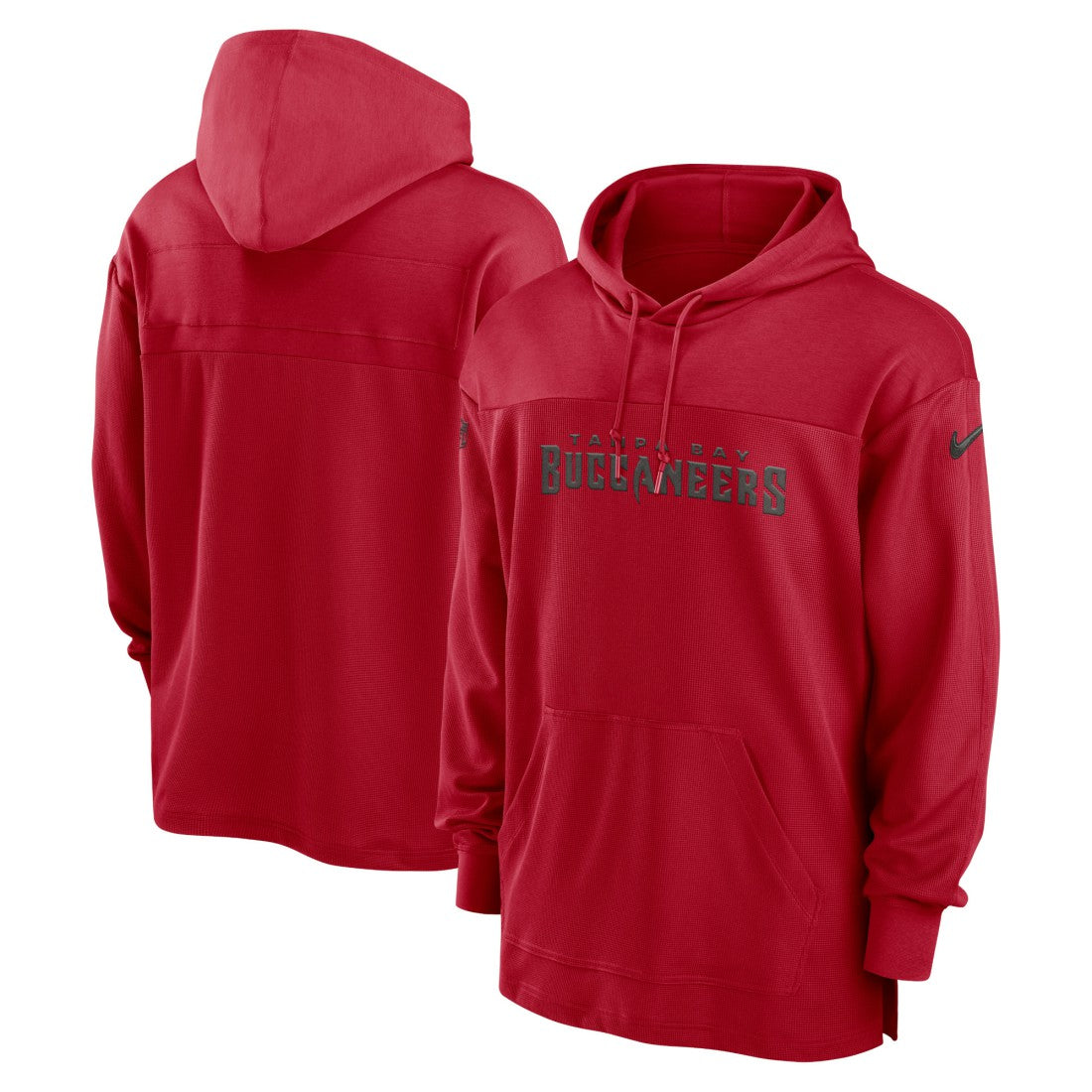 Tampa Bay Buccaneers 2023 Sideline Lightweight Performance Hooded Top - Red Tops