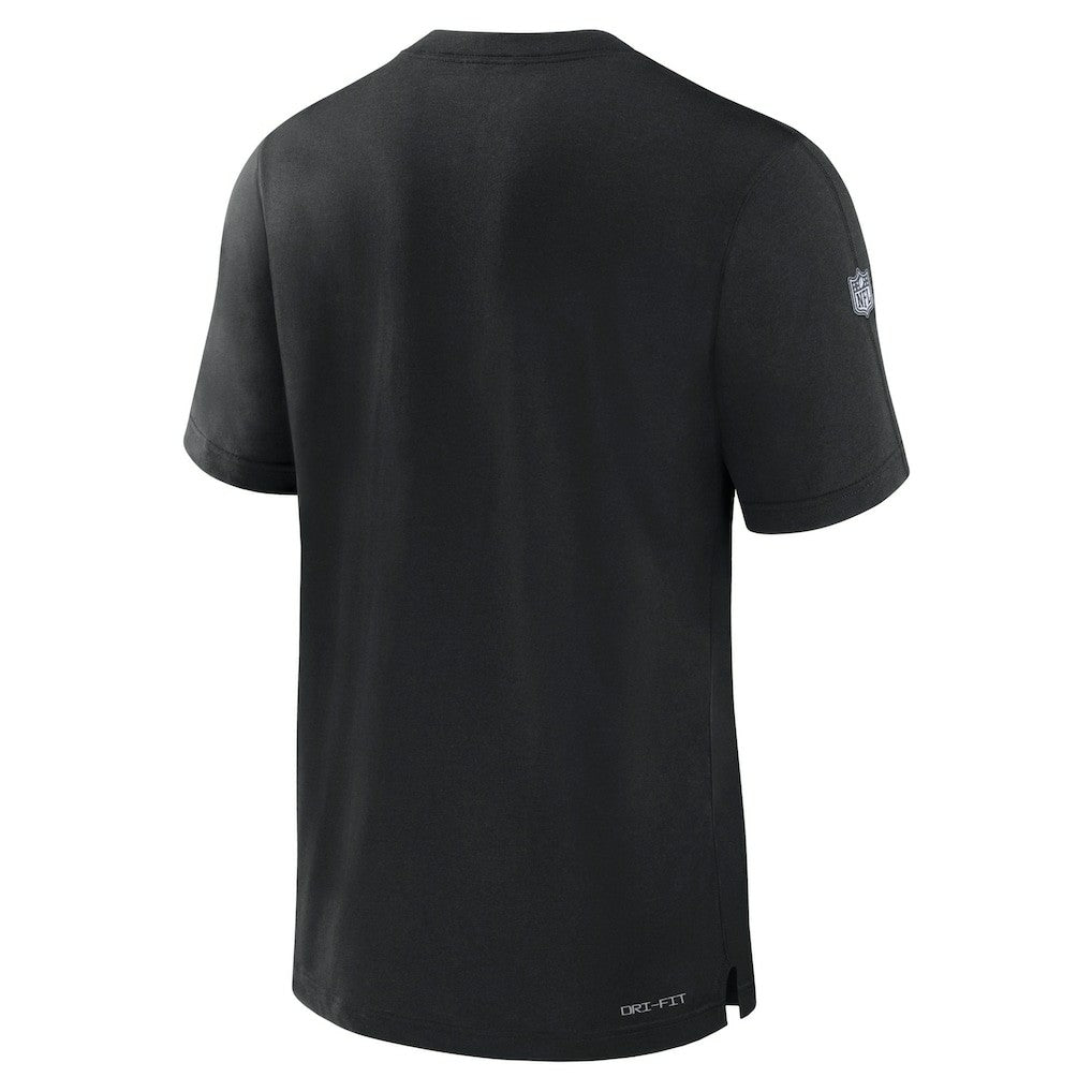 Atlanta Falcons 2023 Sideline Performance T-Shirt - Black T-shirts