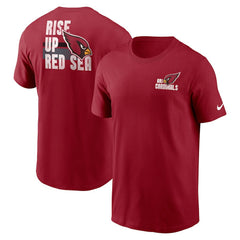Arizona Cardinals Blitz Essential T-Shirt - Cardinal T-shirts