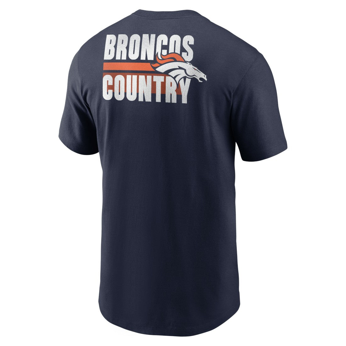 Denver Broncos Blitz Essential T-Shirt - Navy T-shirts