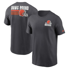 Cleveland Browns Blitz Essential T-Shirt - Anthracite T-shirts