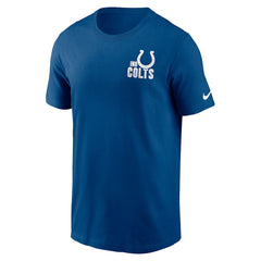 Indianapolis Colts Blitz Essential T-Shirt - Blue T-shirts