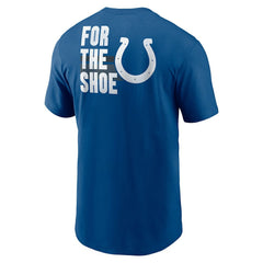 Indianapolis Colts Blitz Essential T-Shirt - Blue T-shirts