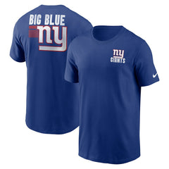 New York Giants Blitz Essential T-Shirt - Royal T-shirts