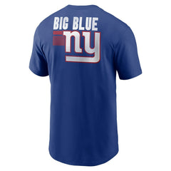 New York Giants Blitz Essential T-Shirt - Royal T-shirts