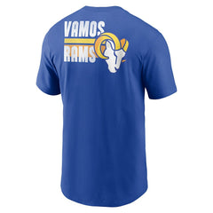 Los Angeles Rams Blitz Essential T-Shirt - Royal T-shirts