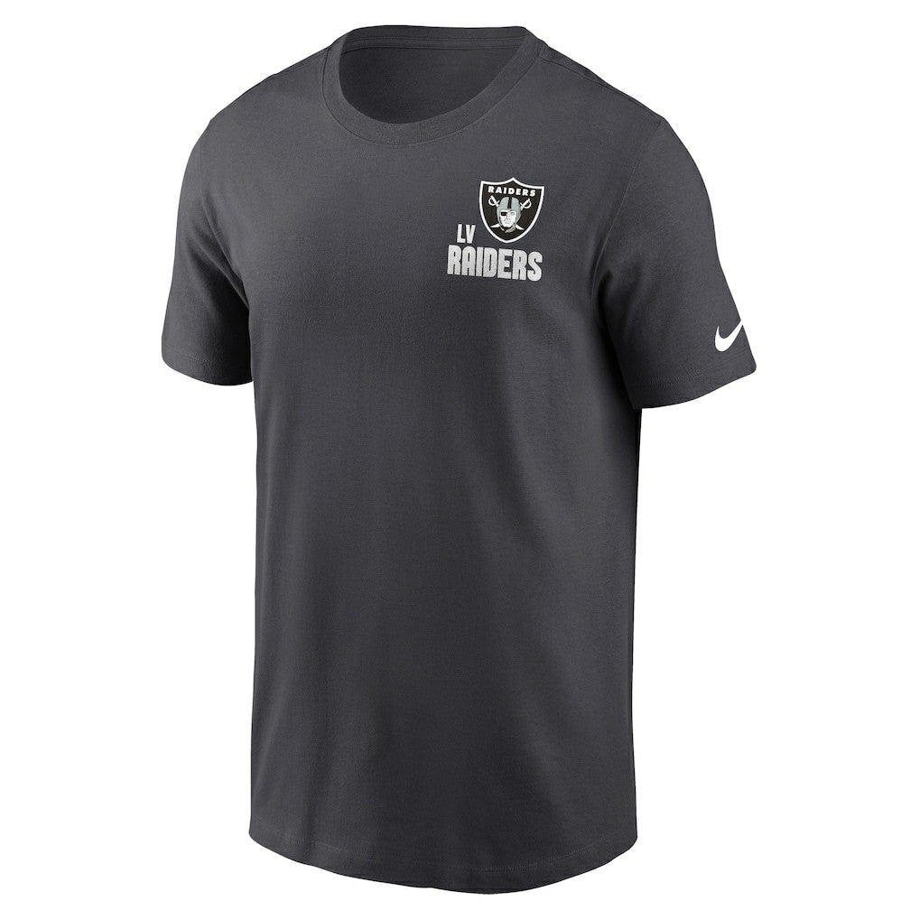 Las Vegas Raiders Blitz Essential T-Shirt - Anthracite T-shirts